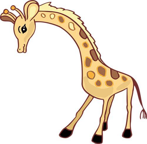 жираф -простые стихи для малышей