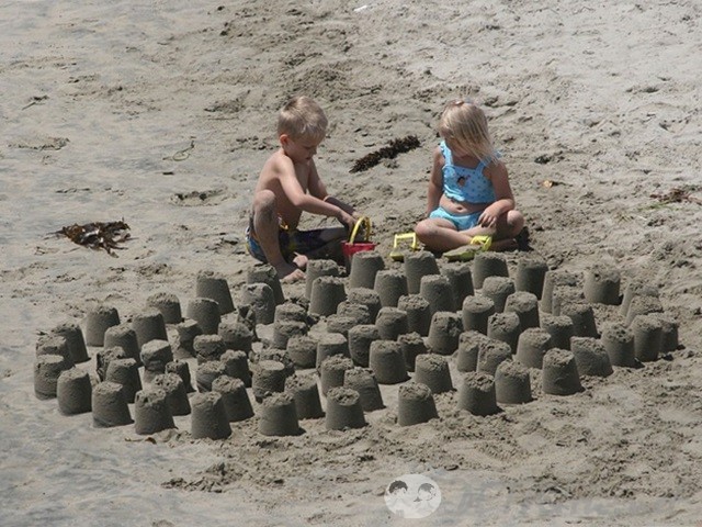 игры на песке для детей 9