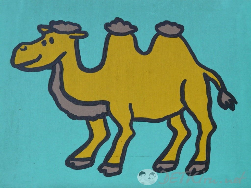 верблюд картинки для детей