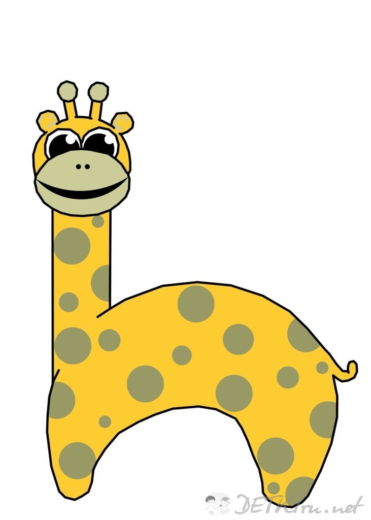 жираф картинки для детей 5