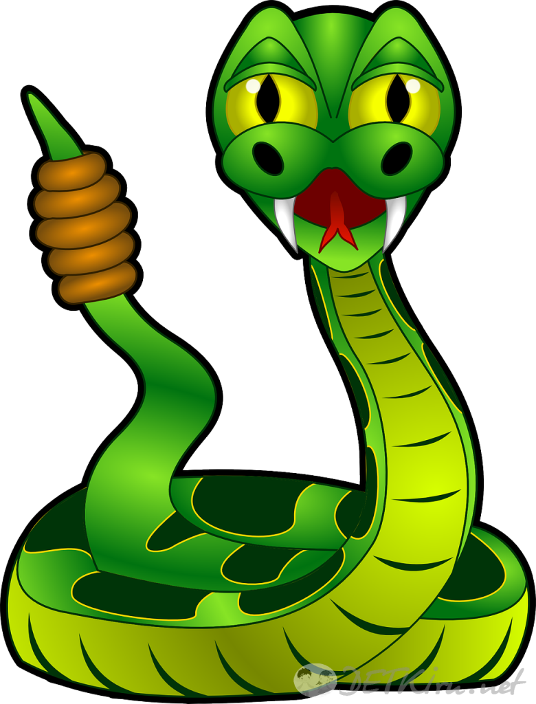 змея картинка для детей 5