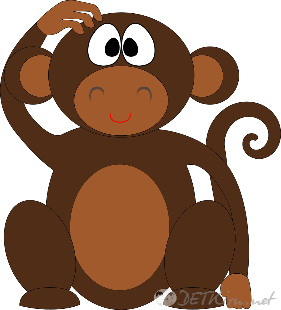 обезьяна картинки для детей 5