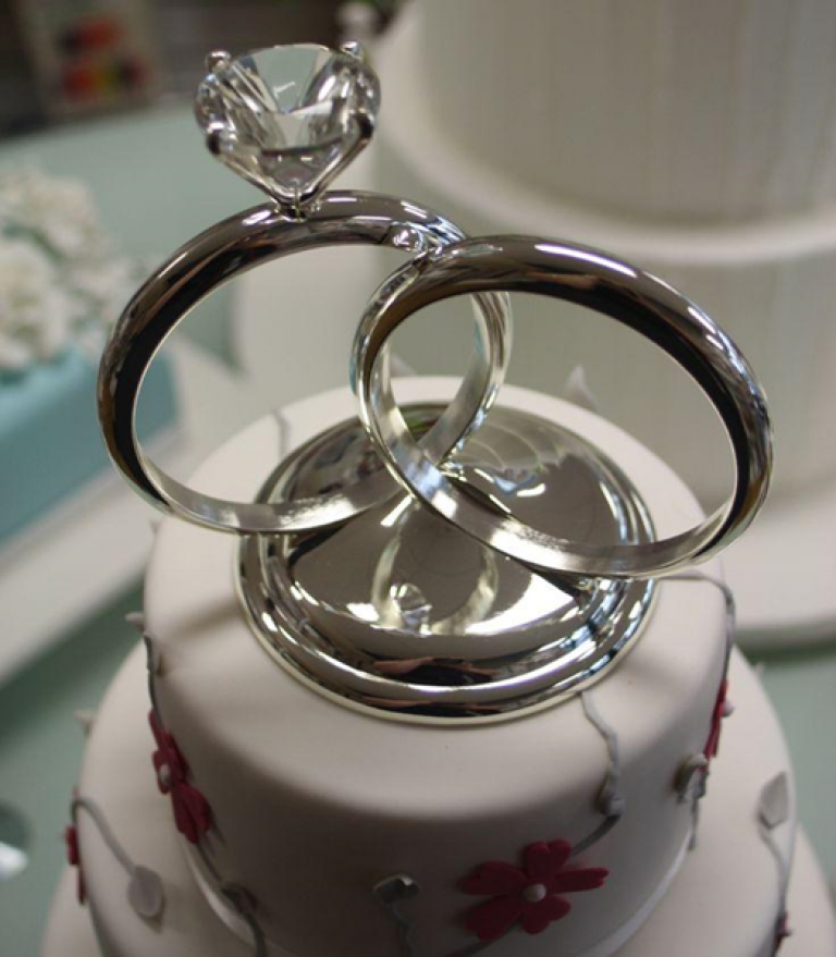 Торт на никелевую свадьбу фото