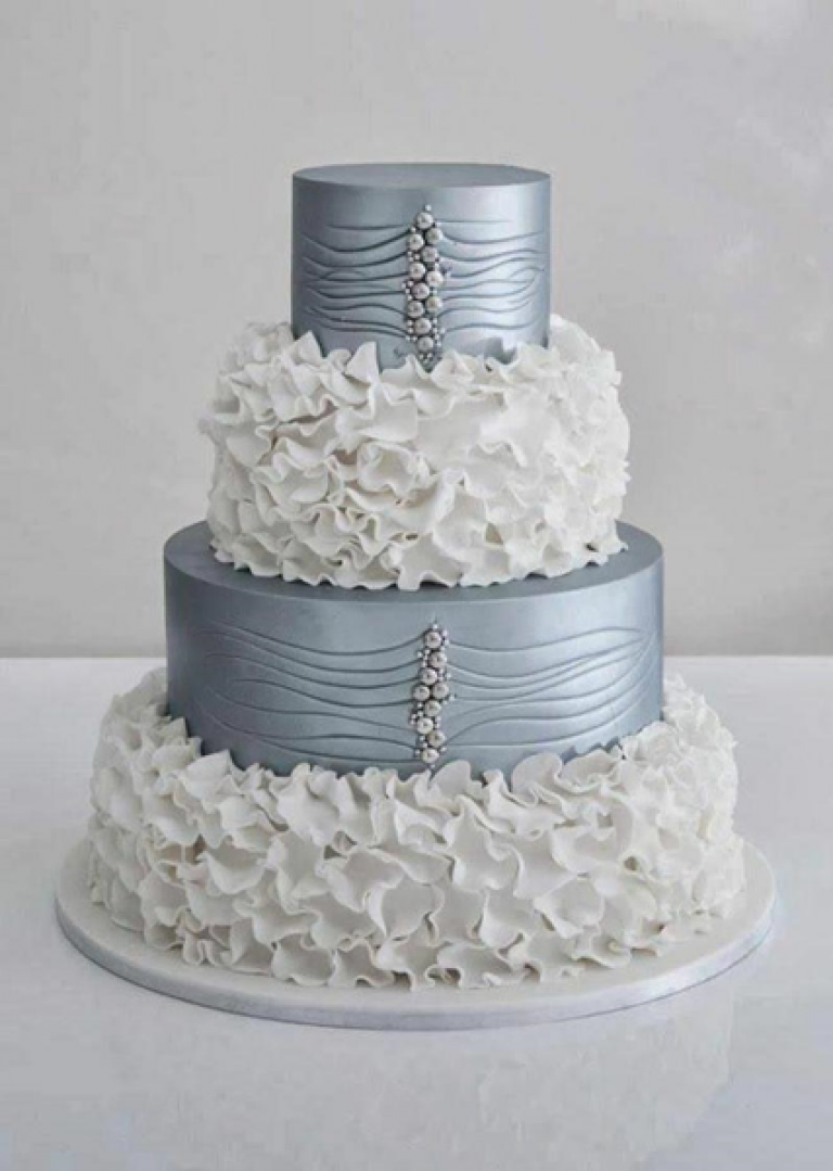 Торт на никелевую свадьбу фото