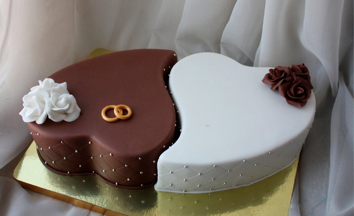 Торт на 32-летнюю медную свадьбу 6
