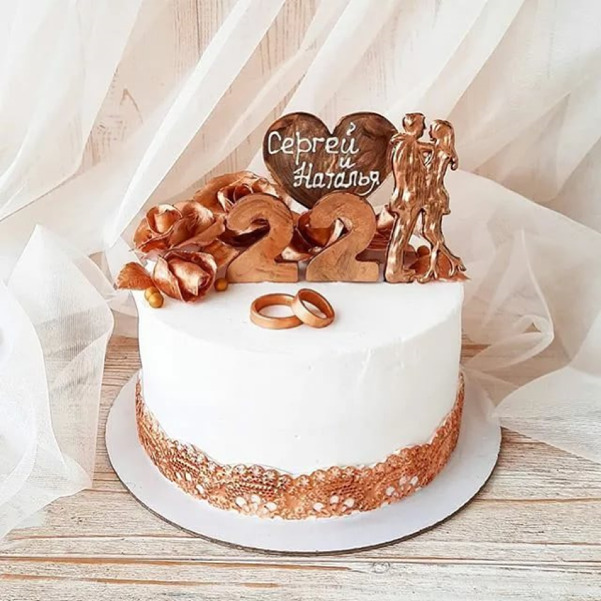 Фото тортов на годовщину свадьбы 3 года