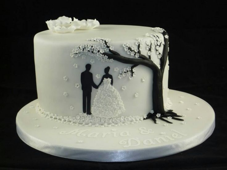 Торт на стеклянную свадьбу фото