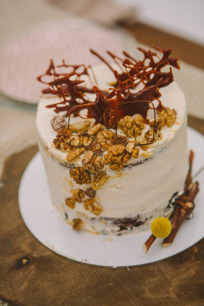 Торт на янтарную свадьбу 1